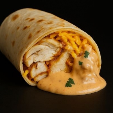 Burrito au poulet