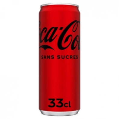 Coca cola zero 33 cl