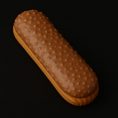 Eclair rocher praliné lait